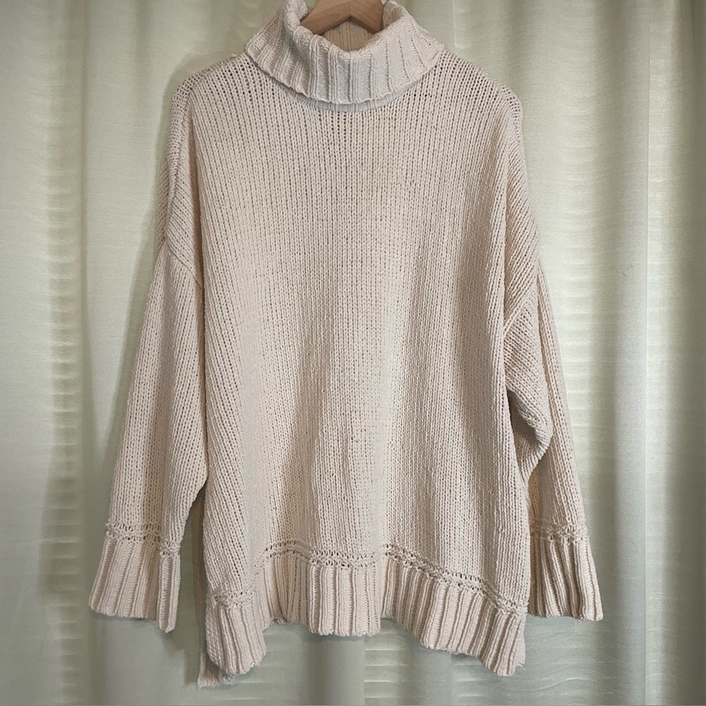 Aerie Chenille Turtleneck Sweater XL